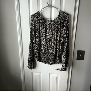 Leopard Print Women's Top